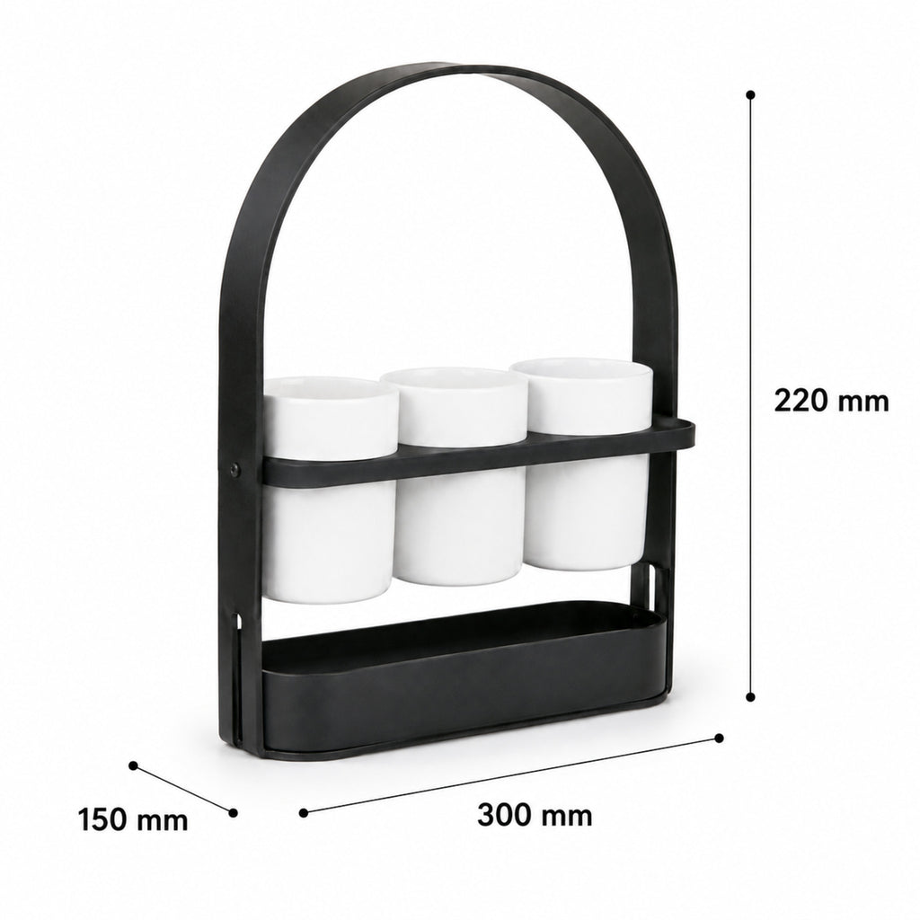 Station Salon Multifonction – Organisateur Professionnel pour Outils de Coiffure