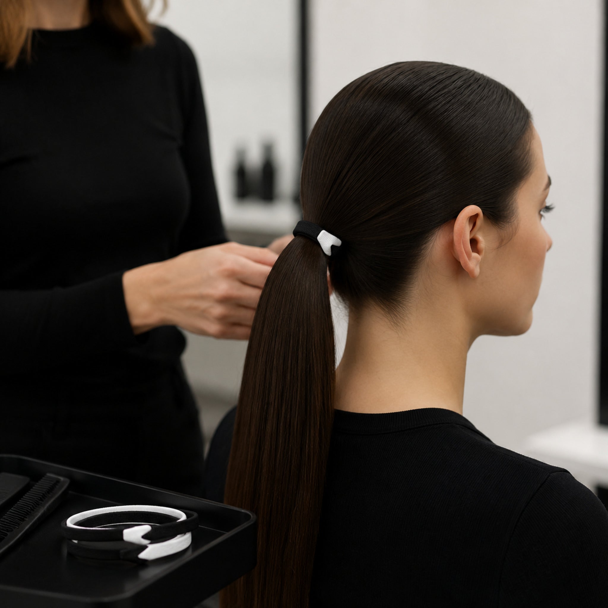 Élastiques Duo Sans Métal – Attache Confort Haute Élasticité pour Cheveux
