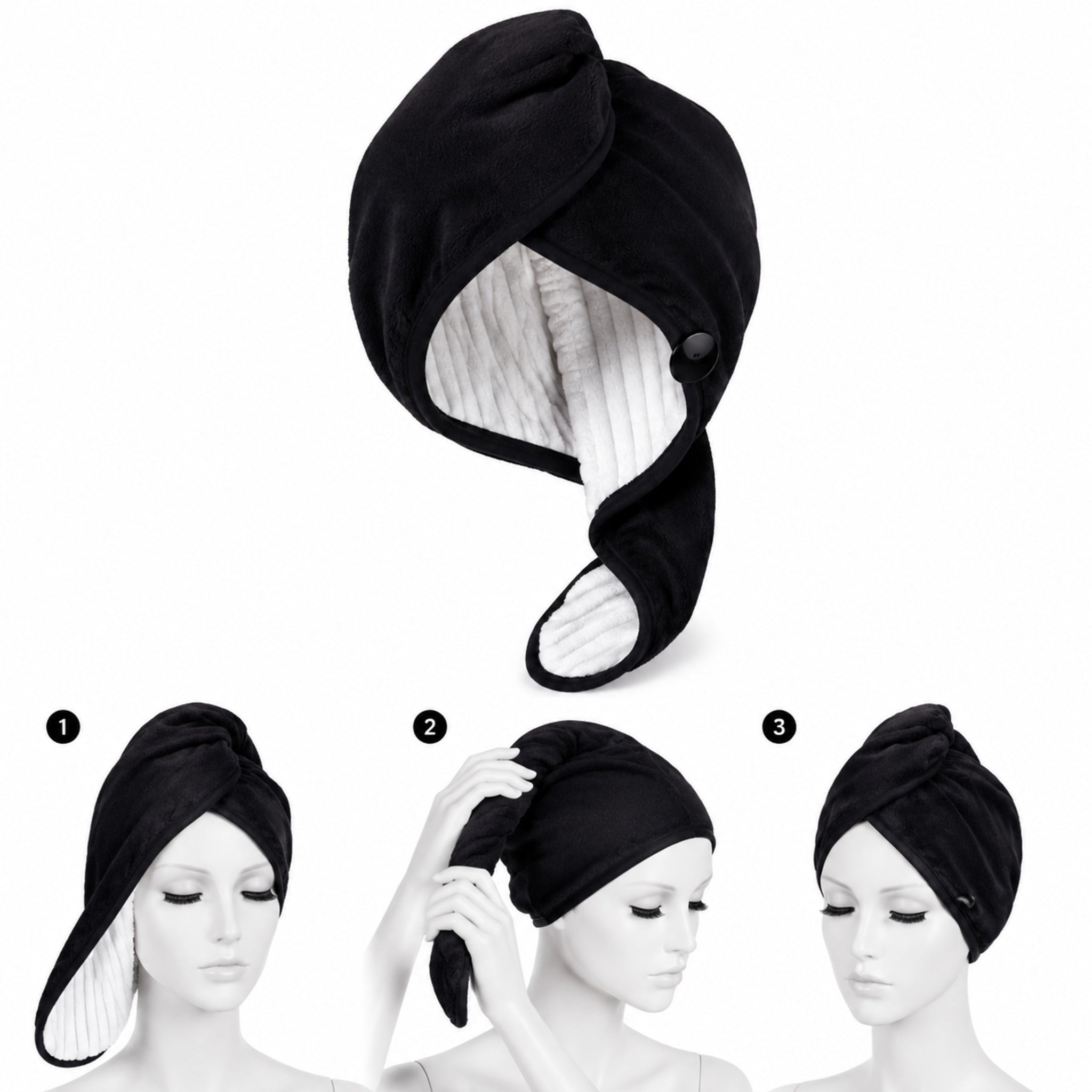 Serviette Cocoon en Microfibre – Séchage Doux et Maintien Enveloppant