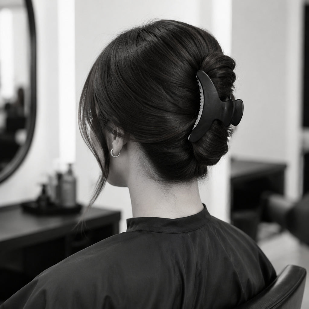 Pince Arc Professionnelle – Attache Sculpturale Antidérapante pour Cheveux