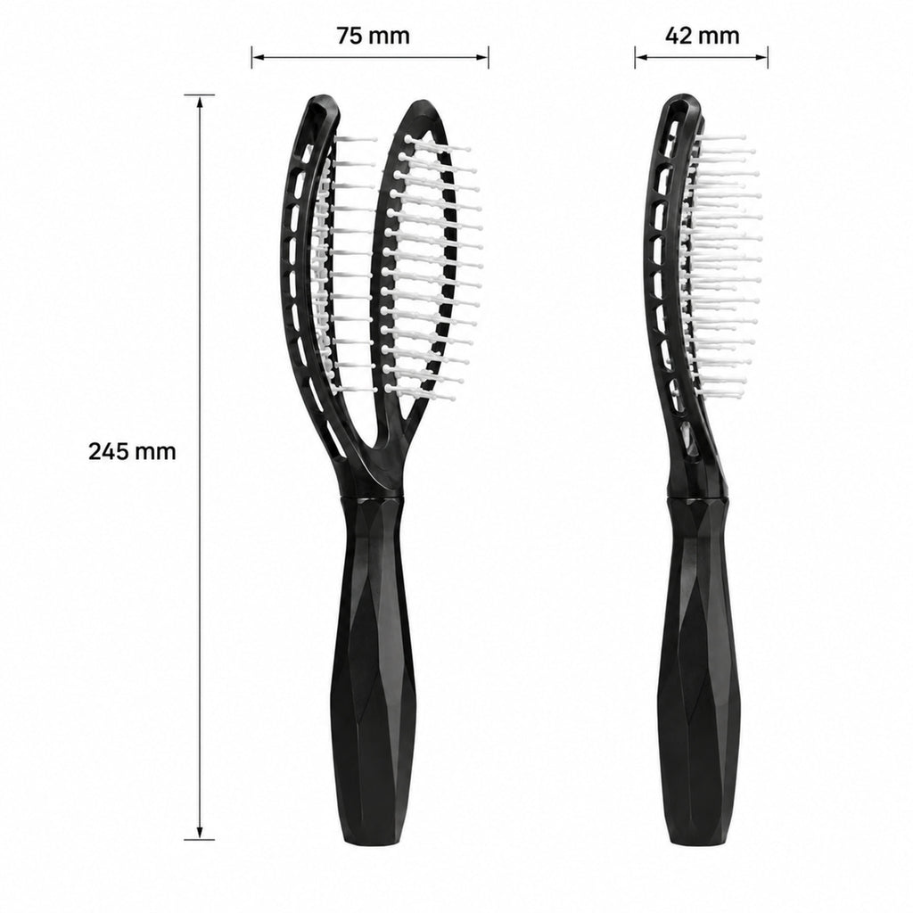 Brosse Airflow Ventilée – Séchage Rapide et Démêlage Professionnel