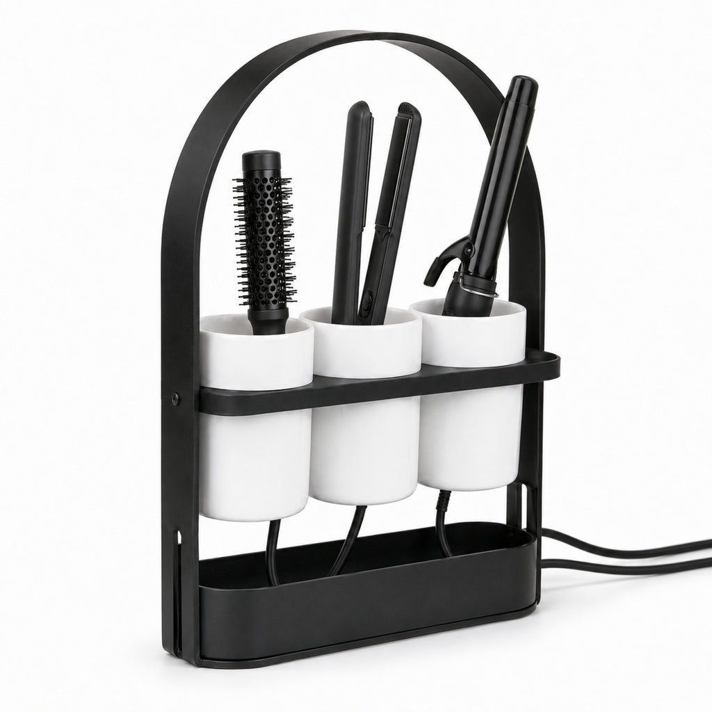 Station Salon Multifonction – Organisateur Professionnel pour Outils de Coiffure