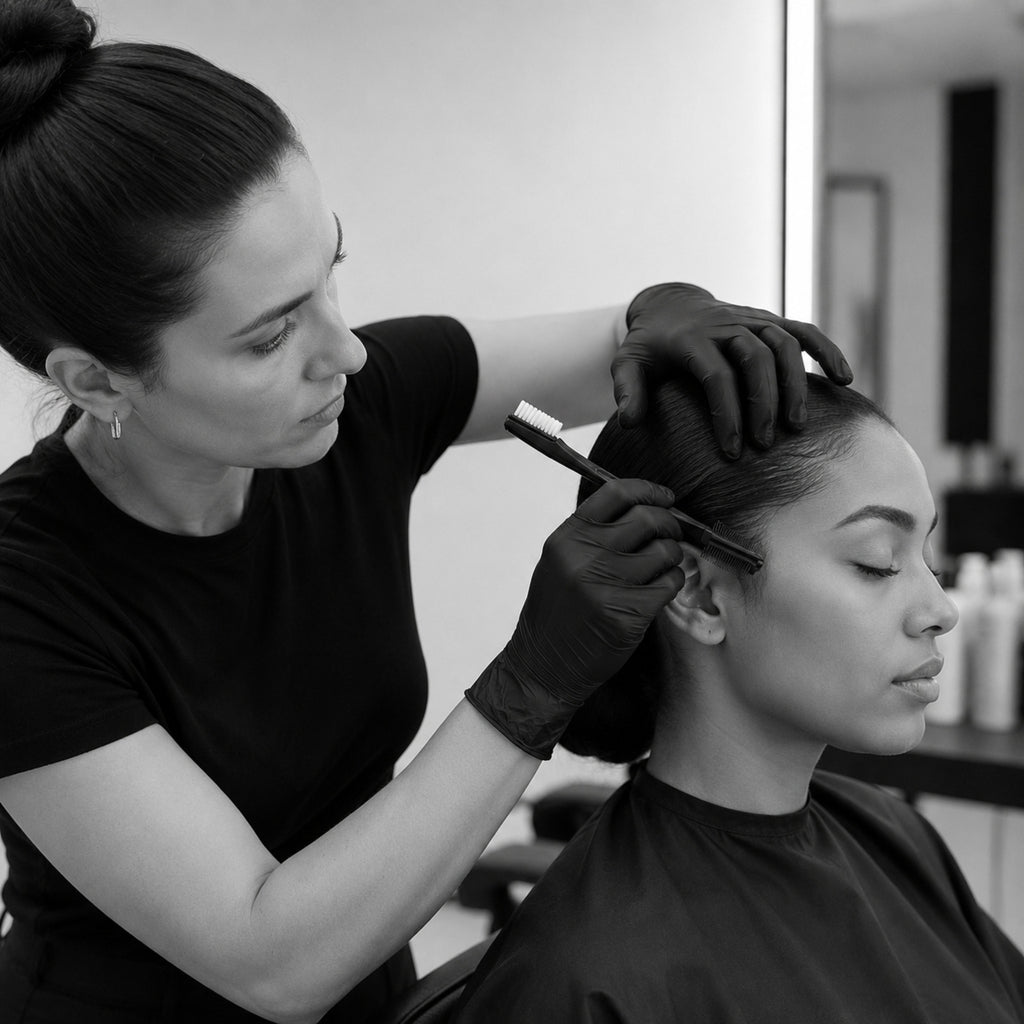 Brosse Précision Multi-Usage – Finitions, Baby Hair et Coiffures Plaquées