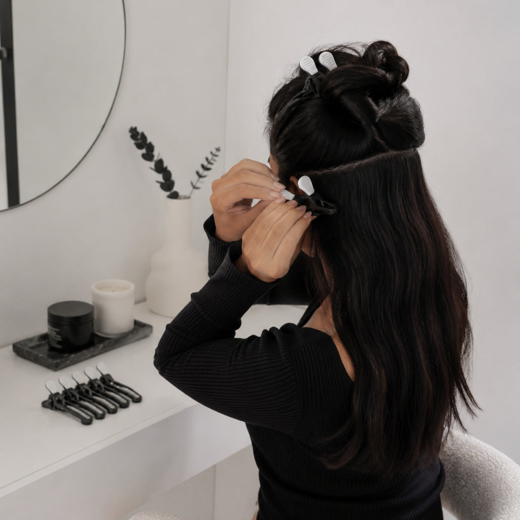 Pinces Studio de Sectionnement – Maintien Précis pour Coupe et Brushing