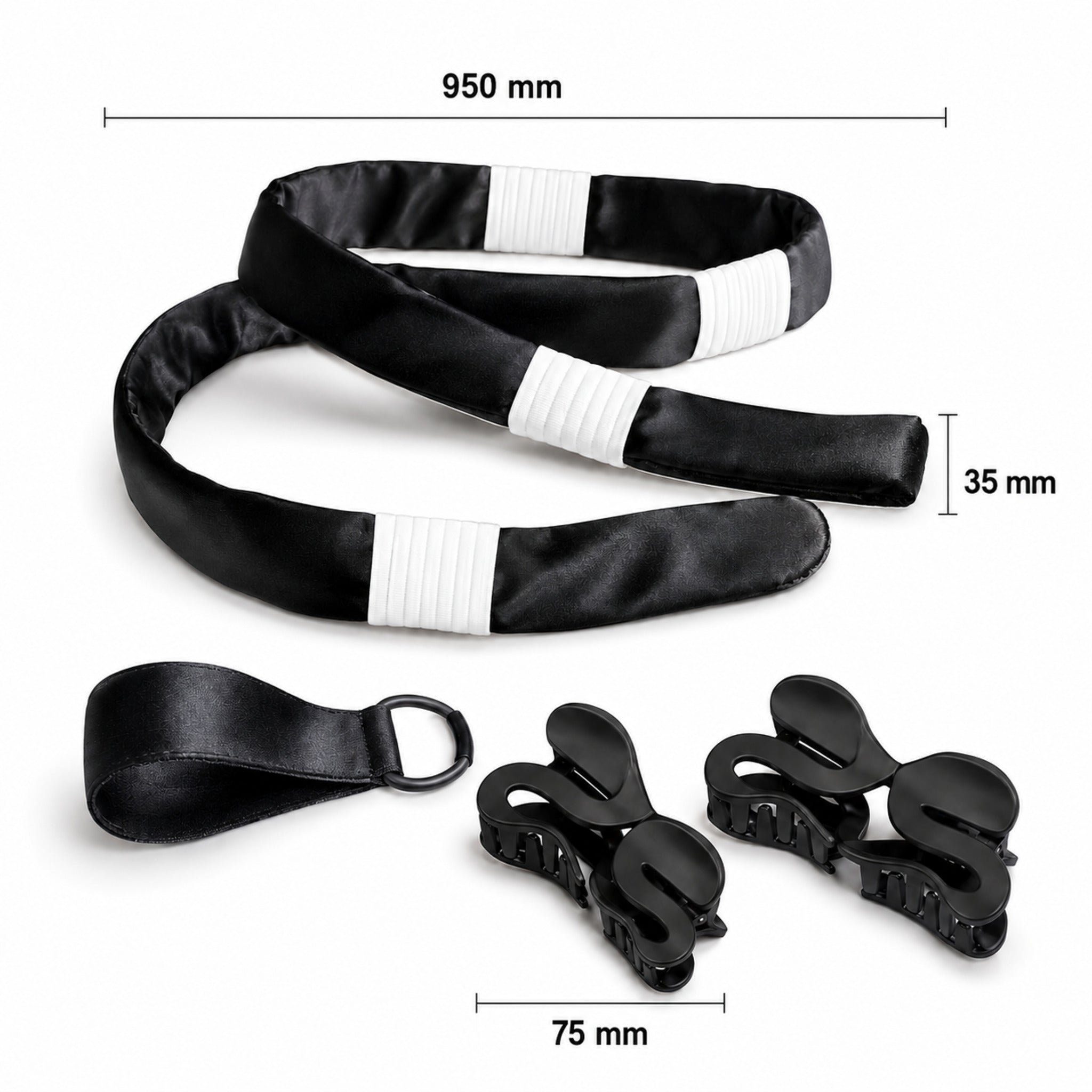 Ruban Onde Sans Chaleur – Accessoire de Boucles Souples et Régulières