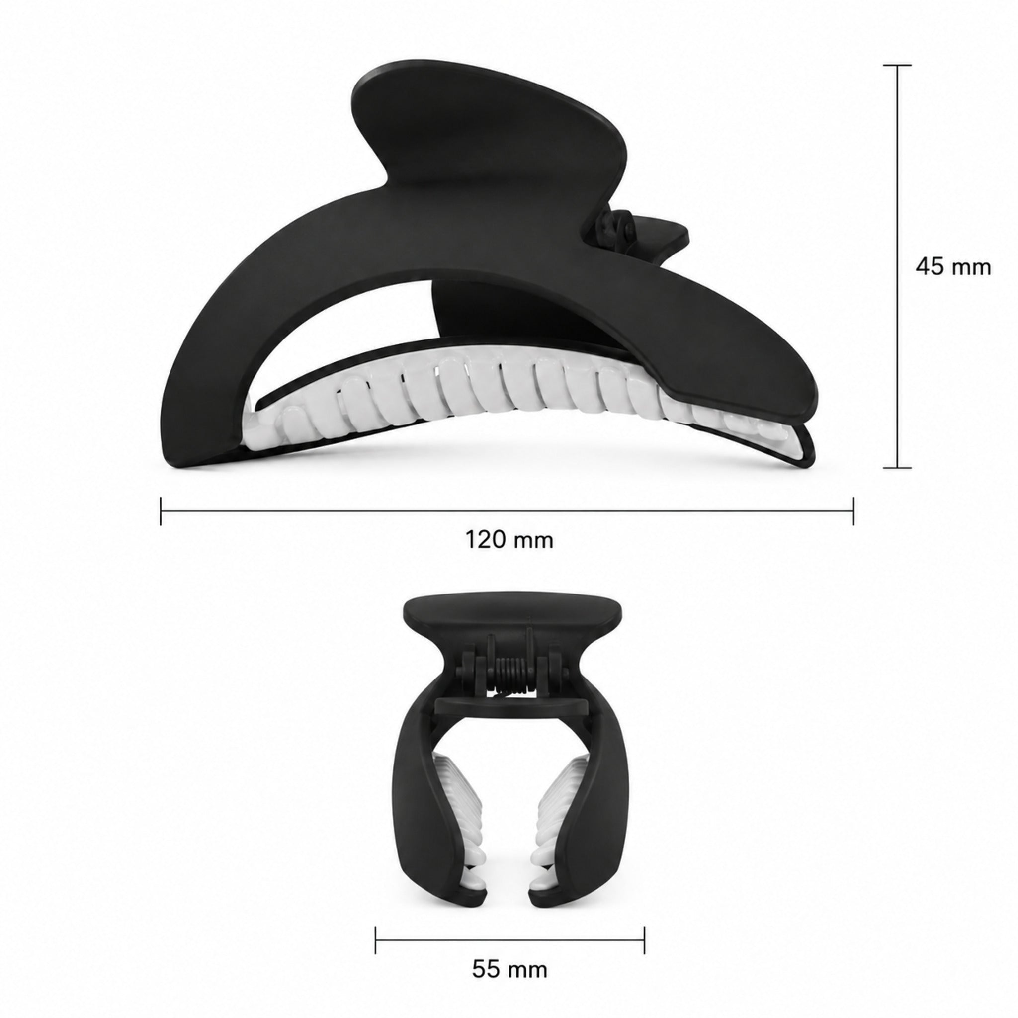 Pince Arc Professionnelle – Attache Sculpturale Antidérapante pour Cheveux