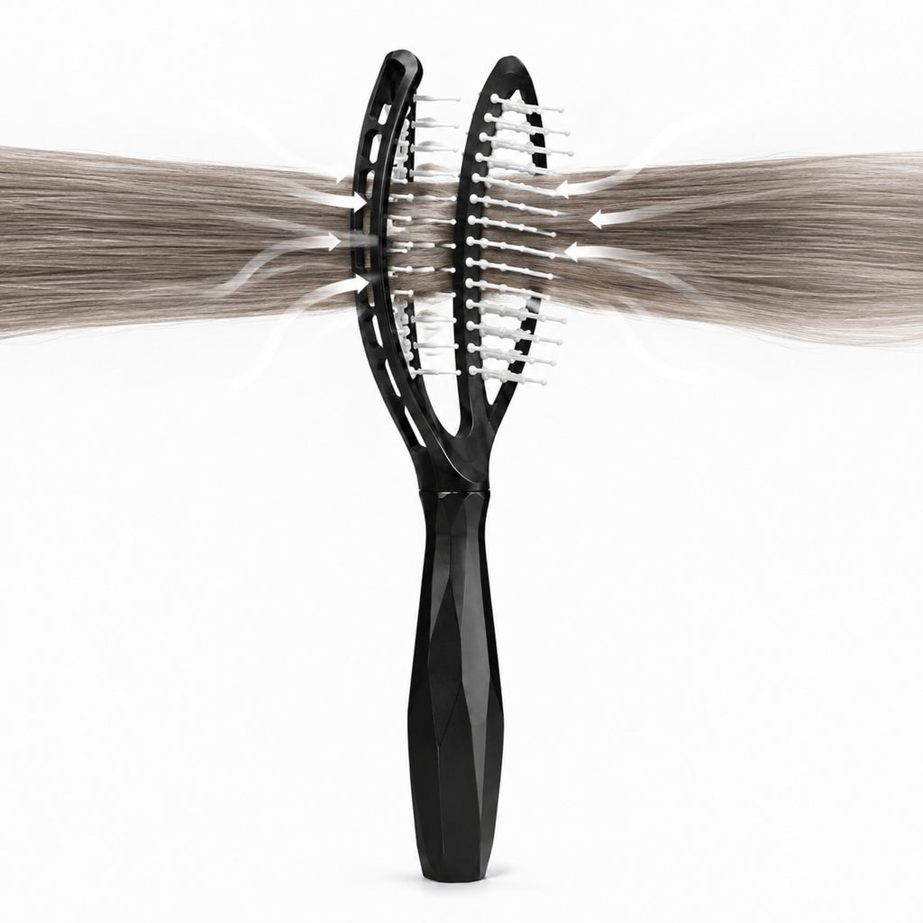 Brosse Airflow Ventilée – Séchage Rapide et Démêlage Professionnel