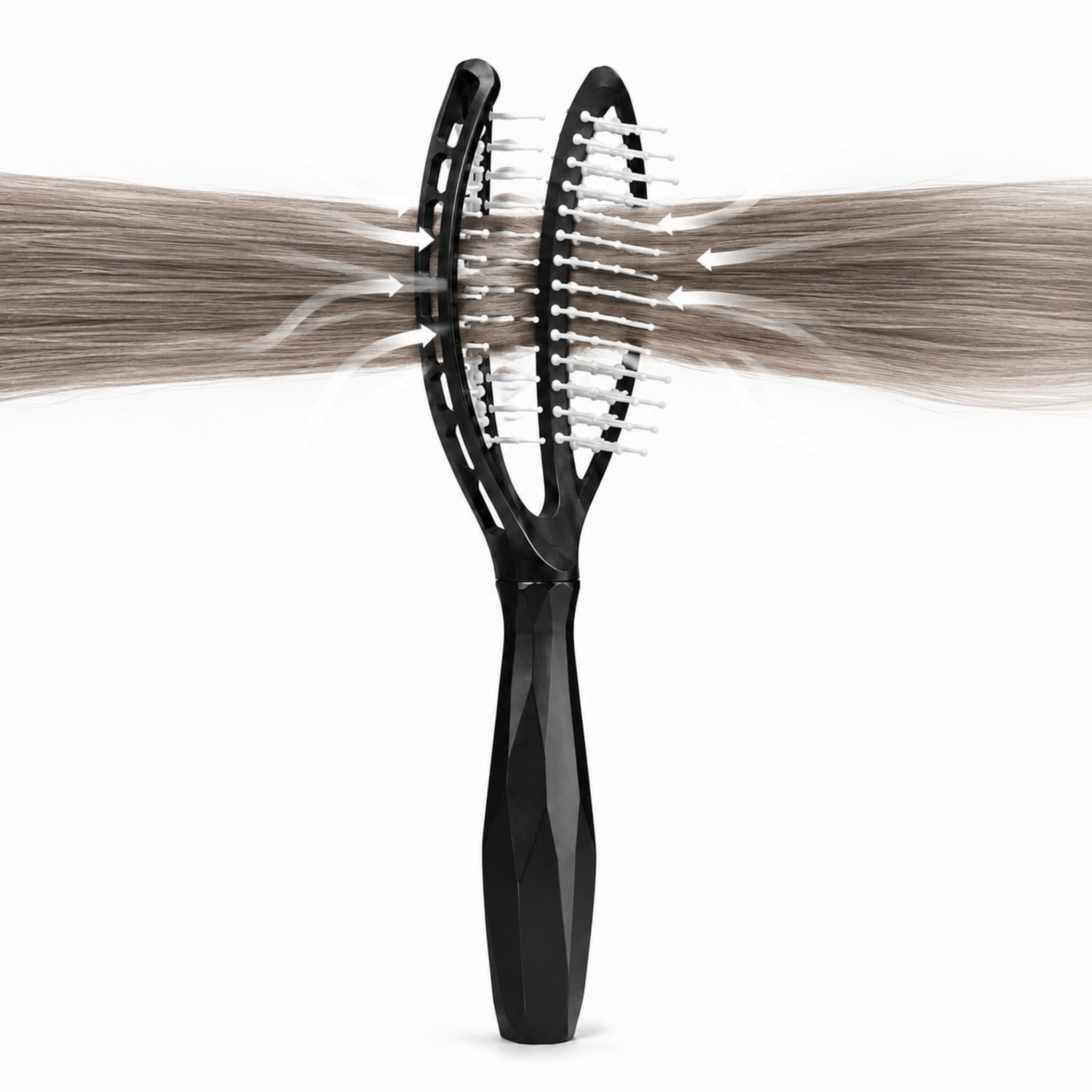 Brosse Airflow Ventilée – Séchage Rapide et Démêlage Professionnel