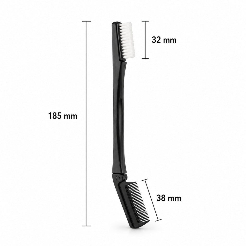 Brosse Précision Multi-Usage – Finitions, Baby Hair et Coiffures Plaquées