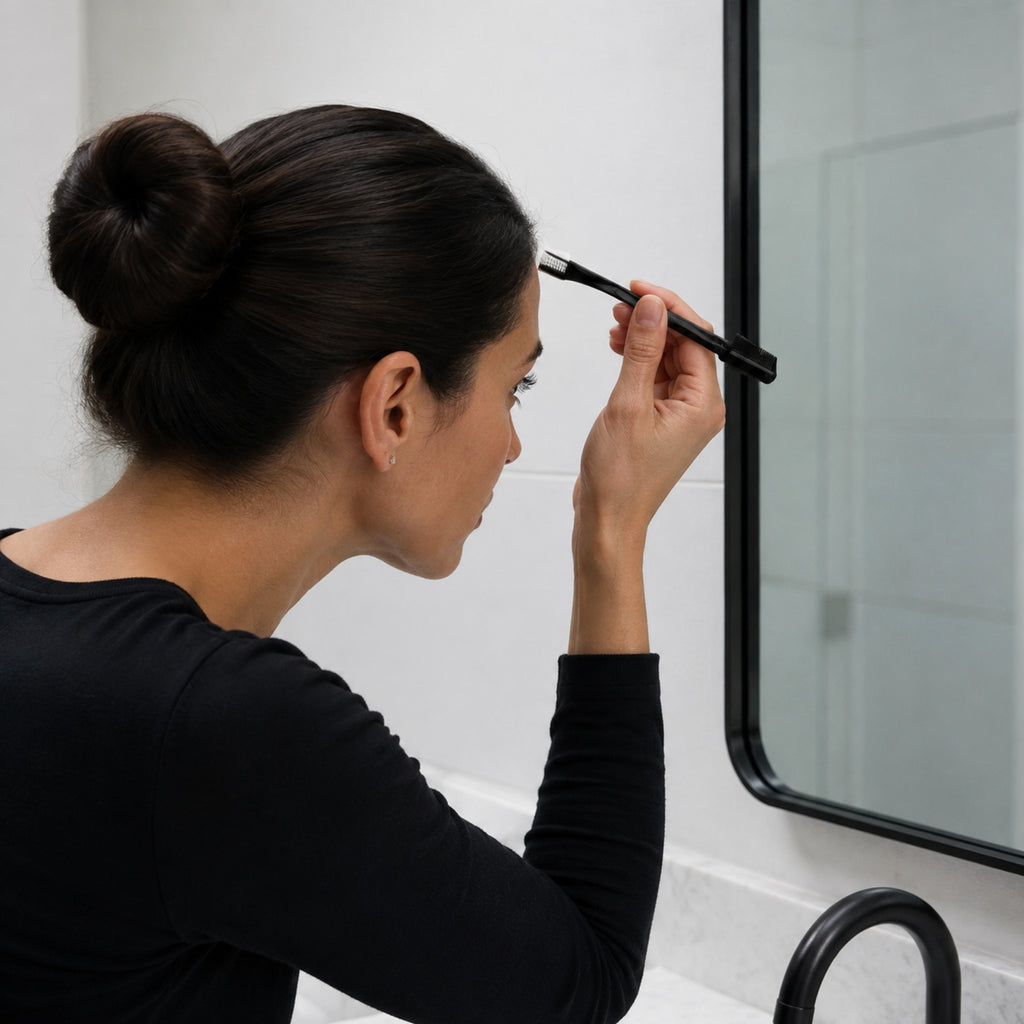 Brosse Précision Multi-Usage – Finitions, Baby Hair et Coiffures Plaquées