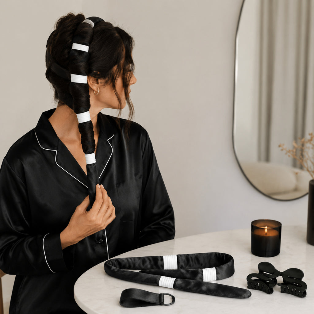 Ruban Onde Sans Chaleur – Accessoire de Boucles Souples et Régulières